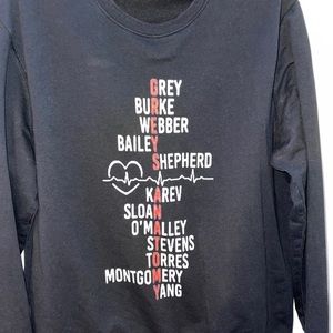 grey’s anatomy crewneck